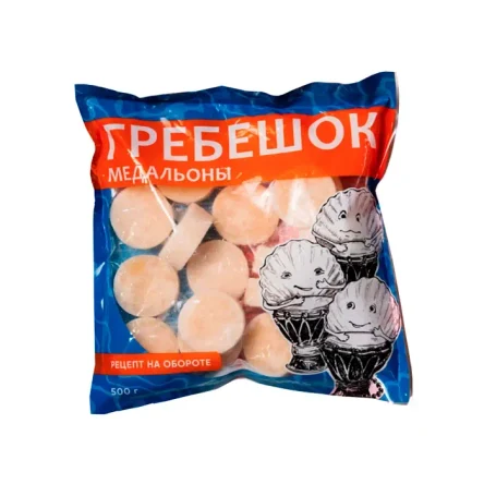 Гребешок медальоны IQF 10/20