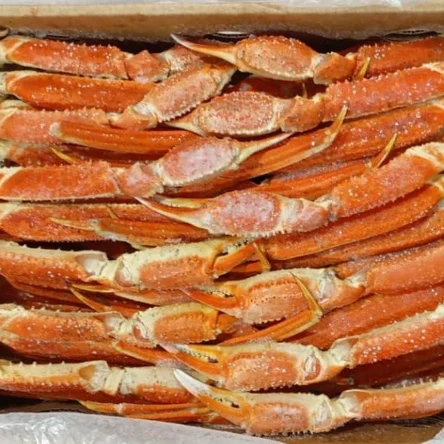 Краб Стригун-опилио. Комплект конечностей в панцире, в/м IQF 2L